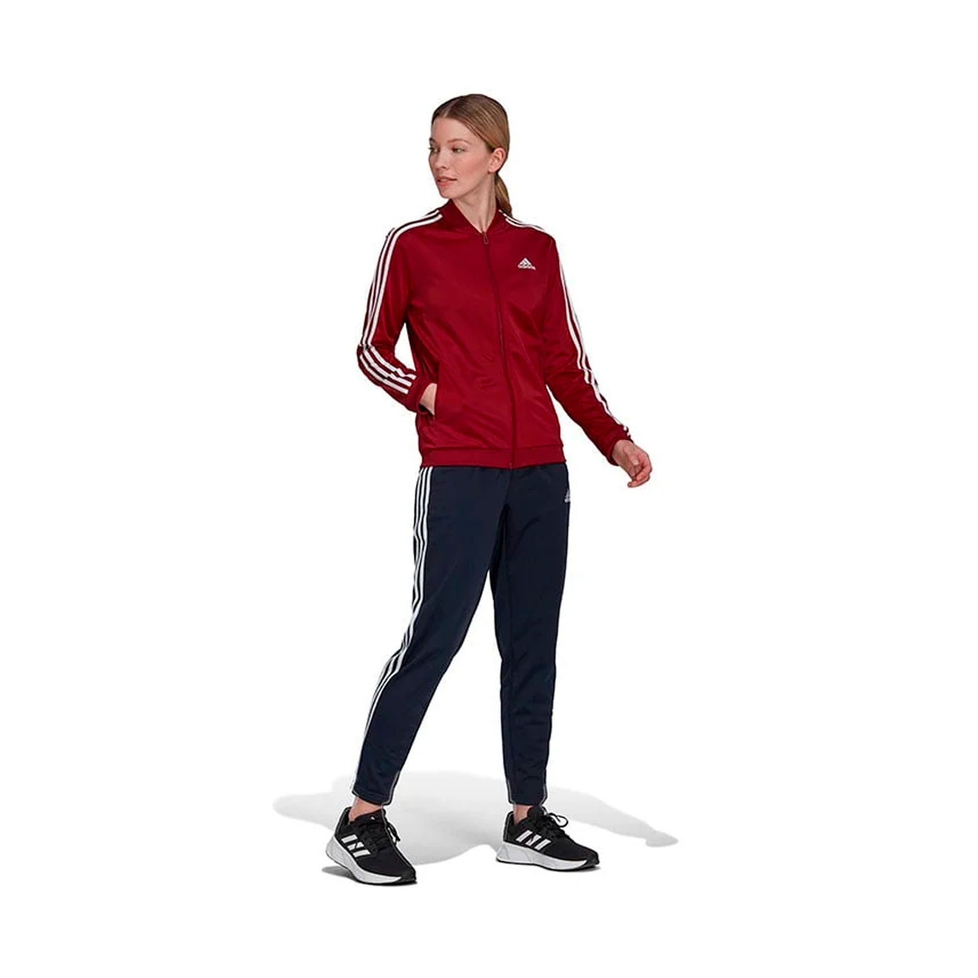 BUZO ADIDAS HM1913 000 ESSENTIALS  3 TIRAS MUJER