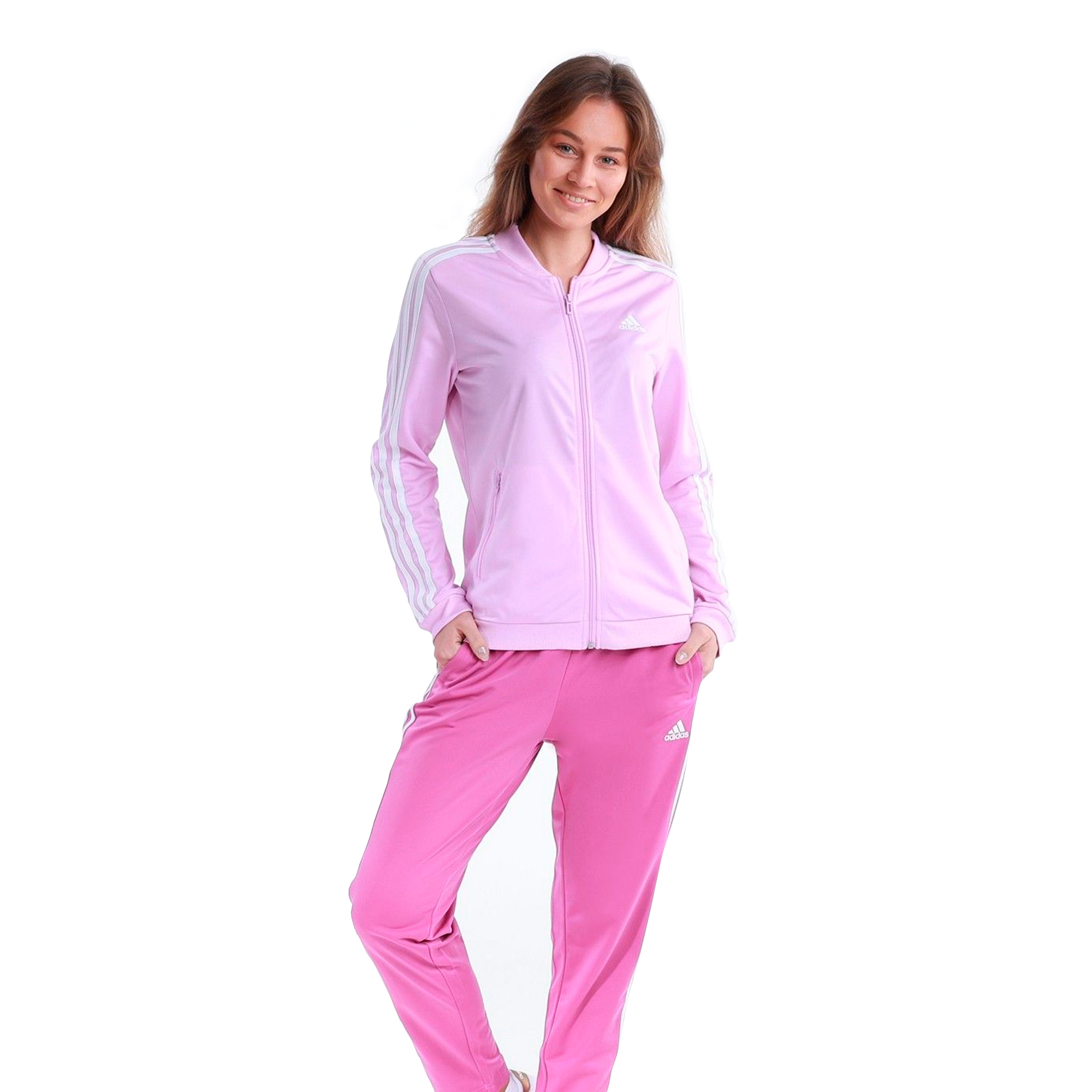 BUZO ADIDAS HM1916 000 ESSENTIALS  3 TIRAS MUJER